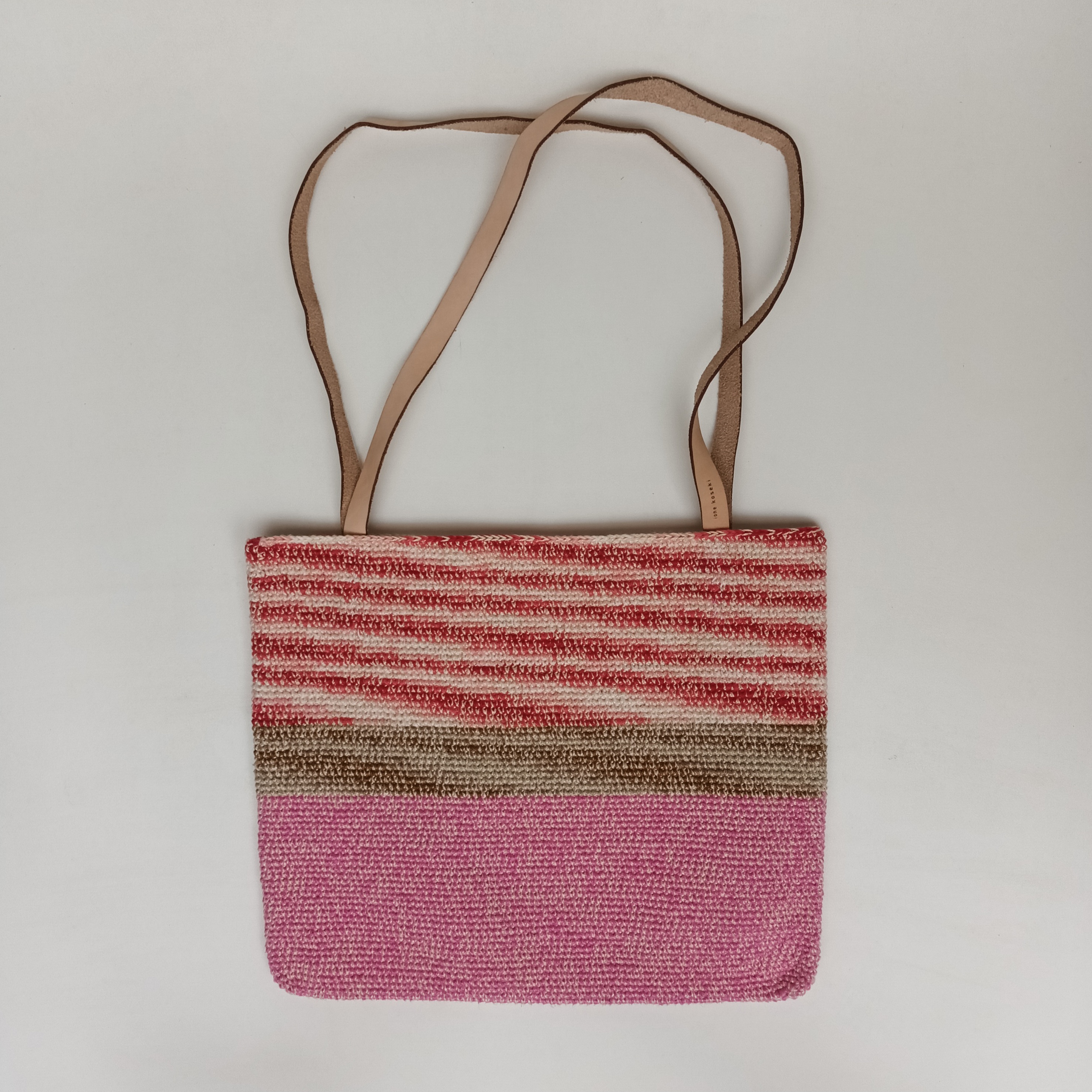 bolsas de linha de algodão feitas à mão